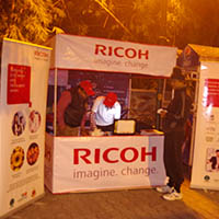 Ground Activation Advertising Richo Lodhi Road